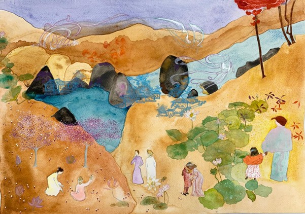 何佩玲女仕 Agnes Ho 《地藏菩薩本願經 》第十一品 - 土地豐壤 < Ksitigarbha Bodhisattva’s Initial Vows Sutra > Chapter 11 – The Dharma Protection of the Earth Goddess